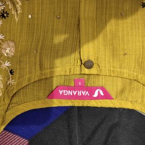 Elegant Mustard Kurta