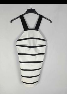 Striped Halter Dress