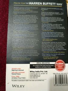 The Warren Buffett Way - By Robert G. Hagstrom