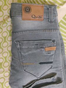 Men&#39; Grey Stylish Jeans