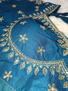 Sabyasachi Blue Blouse