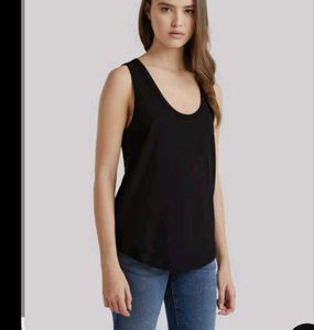 Mango Suit Black Sleeveless Top