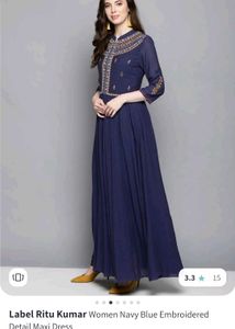 Embroidered Maxi Dress