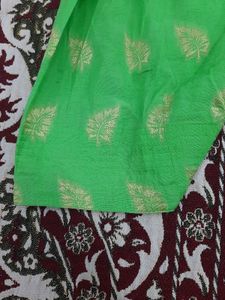 Green Colour Suit Salwar With Heavy Dupatta