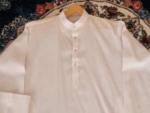 White Kurta Pajama Set