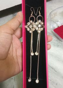 Long AD Stone Earrings. No. 1