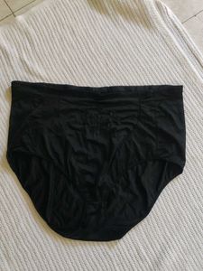 Black High-Waisted Briefs