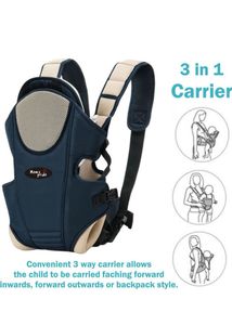 MOM'S PRIDE 3 in 1 Baby Carrier Ergonomic Adjustab