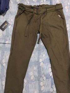 Olive Green Joggers