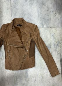 Leather Suede Brown Jacket