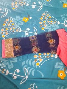 Fancy Desginer Saree With Stitched Blouse