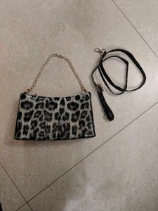 Leopard Print Handbag