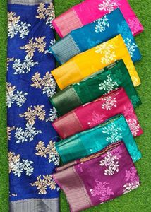 Colorful Floral Sarees - New Arrivals!