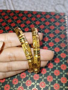 Gold Plated Bangles