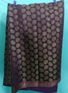 Banarasi Silk Saree - Magenta