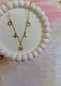 Anti tarnish Charm Necklace