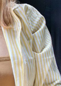 Striped Yellow Shirt