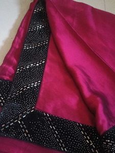 Very Beautiful ❤️ Wine Colour Saree