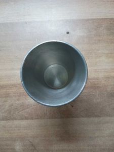 German pewter cup or shot glass