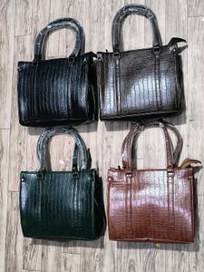 Crocodile Pattern Handbag