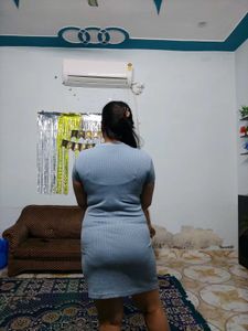 Elegant Blue Bodycon Dress