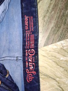 Mens Blue Color Denim Jeans Size 36