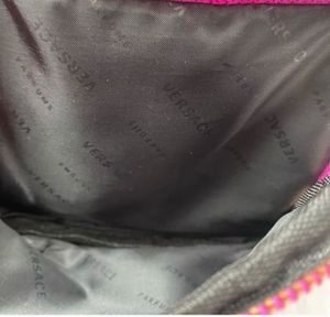 Brand NewVersace  purple Cosmetic Makeup Bag