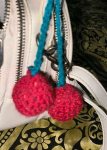 crochet bag charm