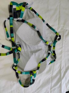 Crop Top With Padded Bra Attached
