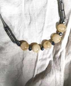 Dreamy Cream Beads Necklace