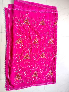 Embellished 2 Saree with  Blouse Combo