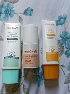 WishCare Sunscreen & Serum Bundle