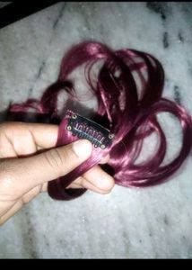 Burgundy Hair Extension