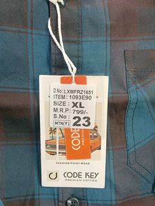 Code Key Checkered Shirt