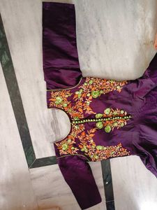 Heavy Embroidery With Full Of Colout Dress New