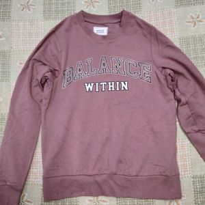 Pink &#39;Balance Within&#39; Graphic Sweatshirt