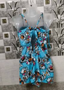 CUTE FLORAL PLAYSUIT