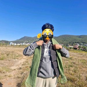 Hiroshi green crochet Scarf/muffler