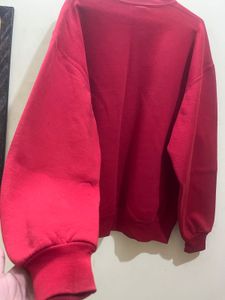 Crew Neck Red