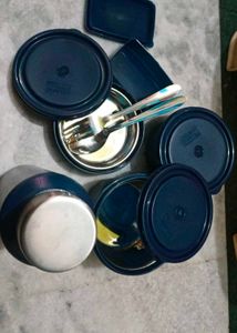 Office Lunch Box With Bag.