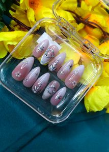 Pink Ombre Press-On Nails