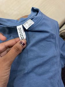 BLUE H&amp;M TOP