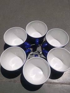 Blue Ceramic Cups