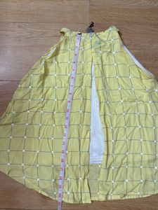 Lemon Yellow Color Tunic For 11-12 Yrs Girls
