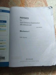 Physics JEE (Advanced) Mechanics I
