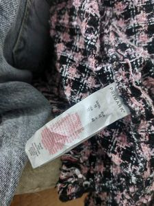 Woolen Overshirt Pink n black Check by Primark