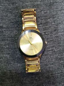 Vintage IKK Collection Gold Watch