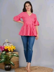 Women Rayan Top Pink