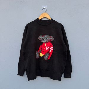 Black Bear Graphic Sweater