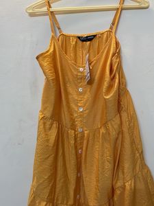 New Yellow Maxi Dress